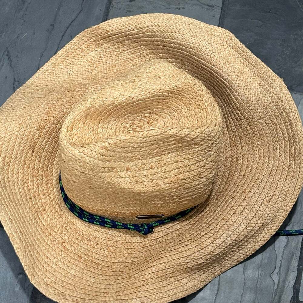 Carve Designs Floppy Raffia Hat - One Size - Picture 4 of 7